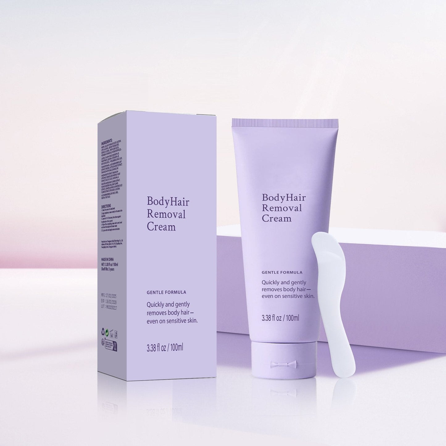 Experience Smooth, Silky Skin✨ Body Hair Removal Cream - For Gentle, Quick Hair Removal!