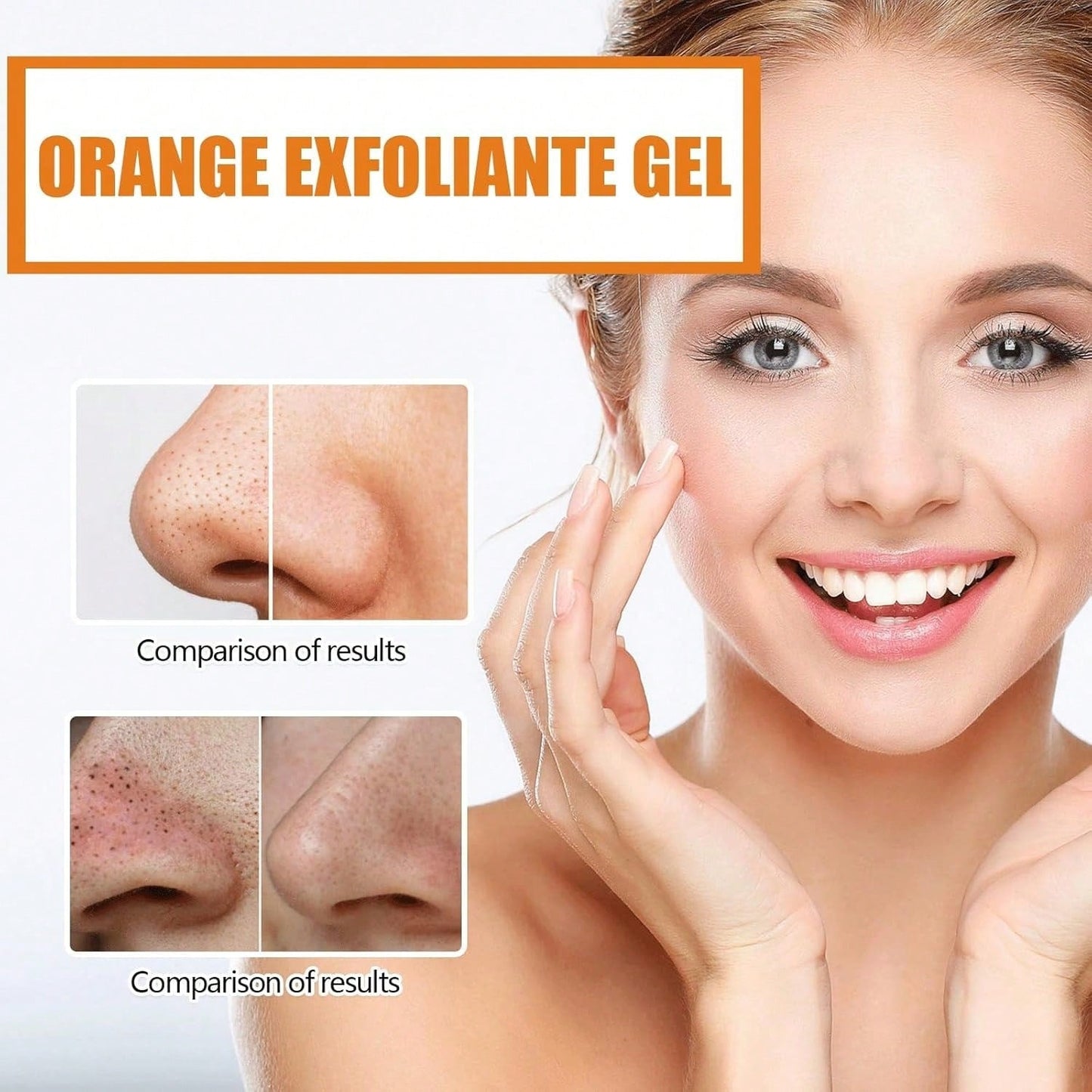 2025 HOT SALE-49% OFF Orange Exfoliating Gel Facial Cleansing Whole Body Scrub Dead Skin Custard