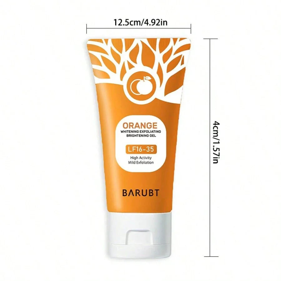 2025 HOT SALE-49% OFF Orange Exfoliating Gel Facial Cleansing Whole Body Scrub Dead Skin Custard