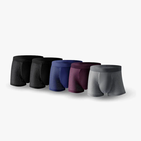 BAMBOO FIBRE BOXER SHORTS - FOR ALL-DAY COMFORT