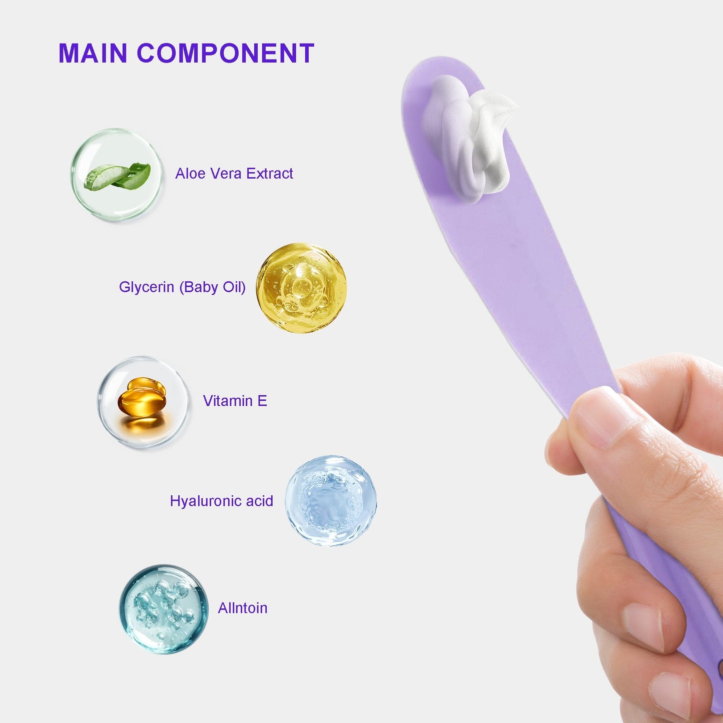 Experience Smooth, Silky Skin✨ Body Hair Removal Cream - For Gentle, Quick Hair Removal!