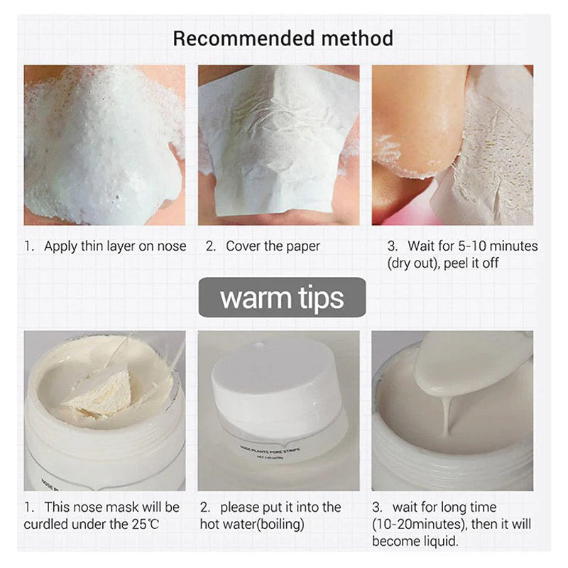 Eyeworldpark™ Blackhead Removal Nose Mask - Intense Cleansing, Sensitive Skin-Friendly
