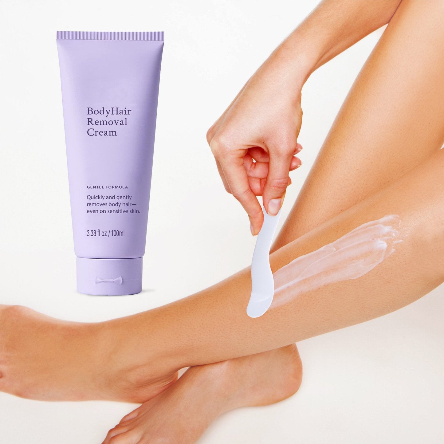 Experience Smooth, Silky Skin✨ Body Hair Removal Cream - For Gentle, Quick Hair Removal!
