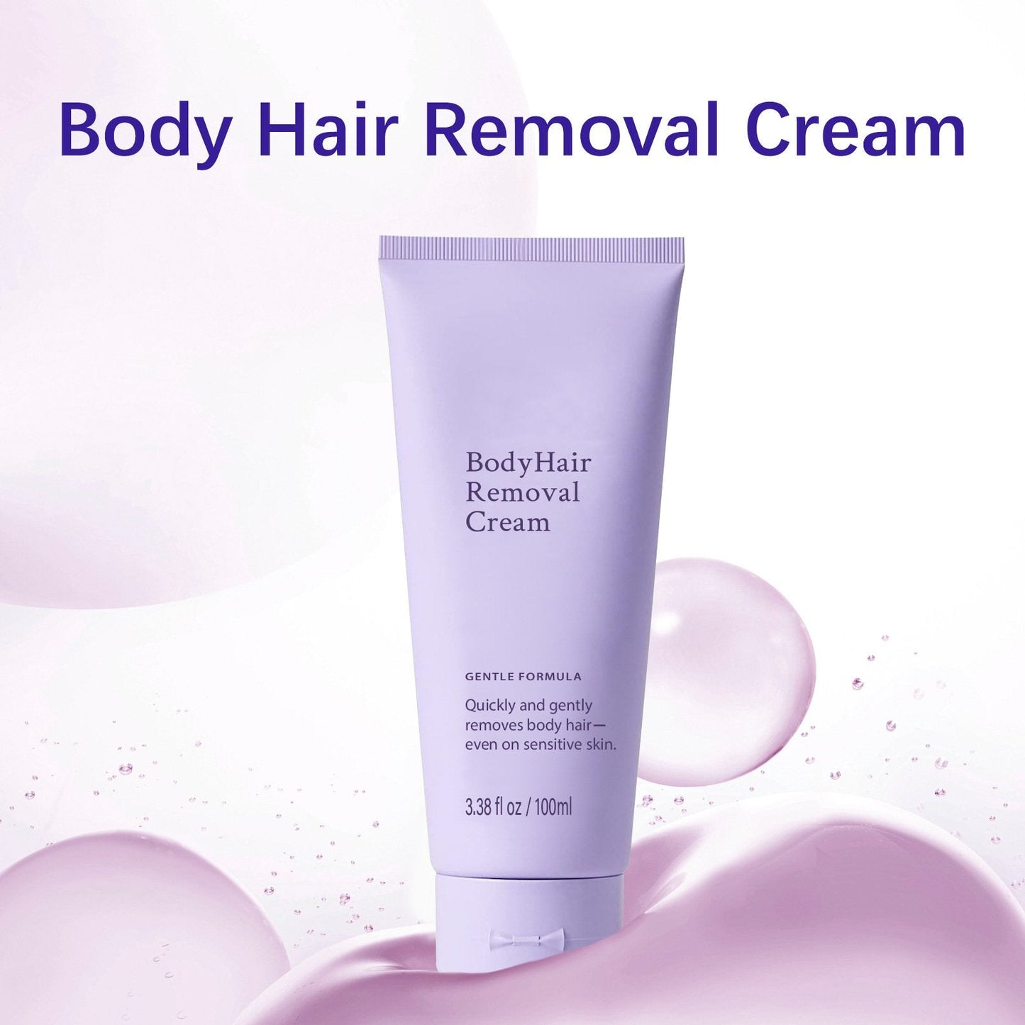 Experience Smooth, Silky Skin✨ Body Hair Removal Cream - For Gentle, Quick Hair Removal!
