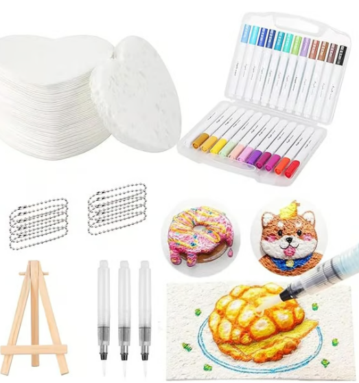 Great Summer Activity Idea! – Magic 3D Foam Texture Painting Kit 🎨✨