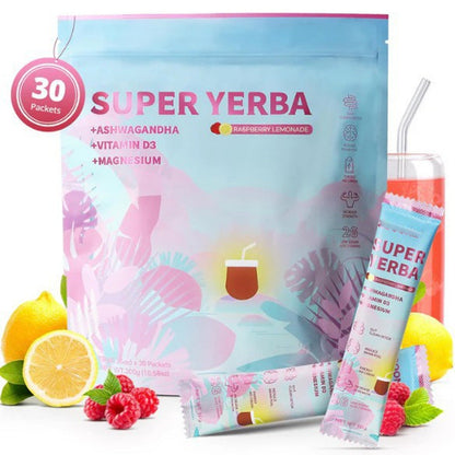 Super Yerba - Raspberry Lemonade Flavor