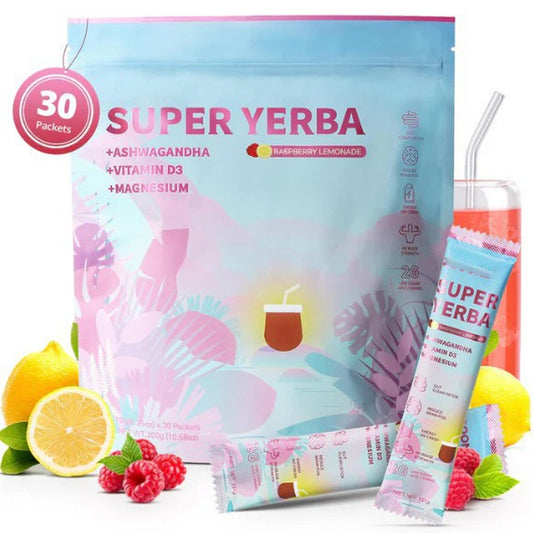 Super Yerba - Raspberry Lemonade Flavor