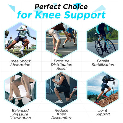 Alleviate Knee Discomfort: Precut Kinesiology Tape For Knees