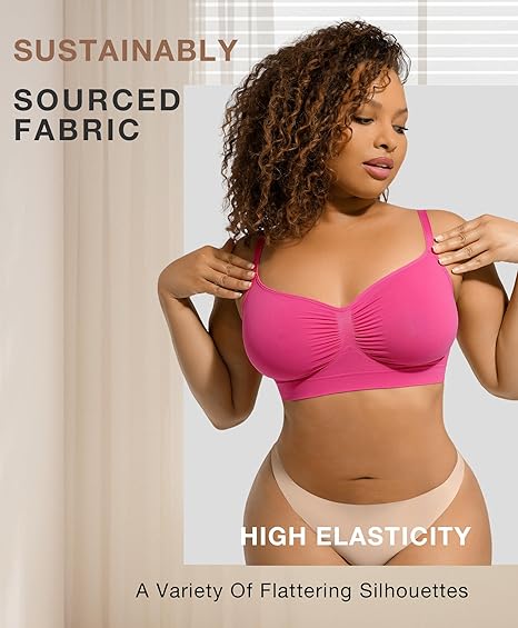 Last Day Promotion 49% OFF🔥Women's Full Coverage Non-Padded Wireless Sculpt Bra💖