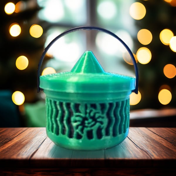 🔥 Spooky Mini Boo Bucket Figurines