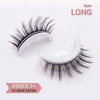 Instant Beauty, No Glue Needed - Reusable Self Adhesive Eyelashes