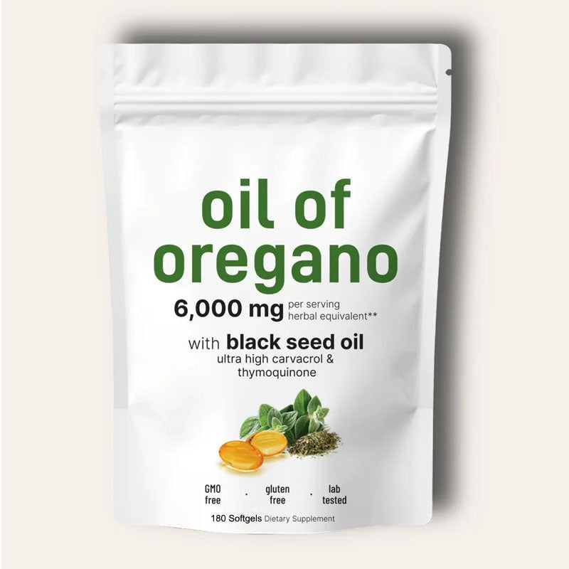 Oil Of Oregano With Black Seed Oil