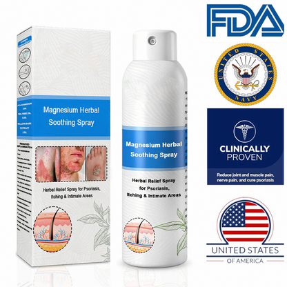 ✅ Official Store: HZA™ Magnesium Herbal Psoriasis Spray ⚕️ FDA Certified