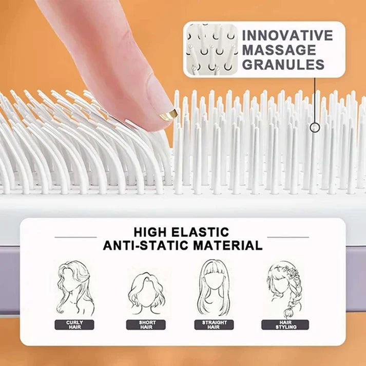 Self-Cleaning Comb