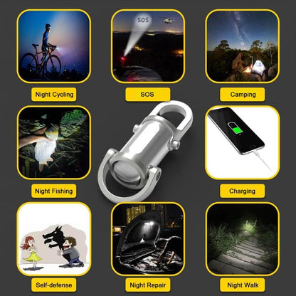 Super Bright Mini Keychain Flashlight Waterproof
