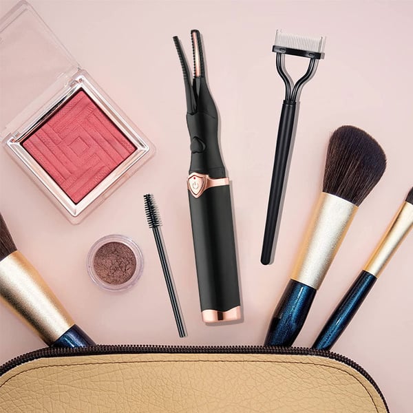 BUY 1 GET 1 FREE | 49% OFF - Rechargeable Heated Eyelash Curler for Quick Heating Curling