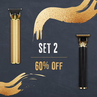 60% OFF - SET 2(GOLD+BLACK)