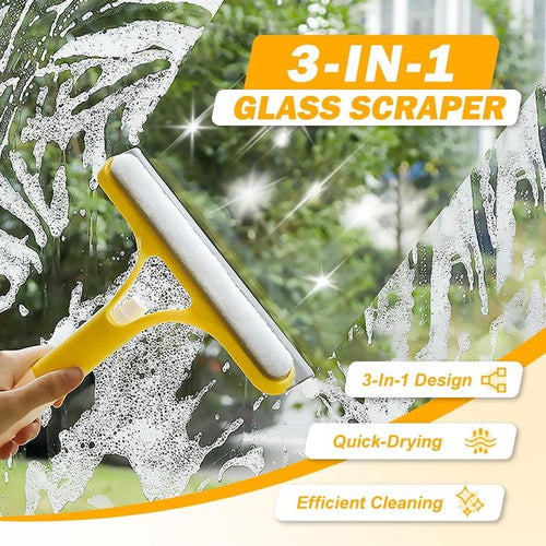 3 in 1 Window Cleaning Tool for Car Indoor Outdoor High Windows