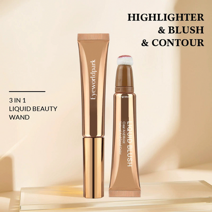 Contour wand & Blush wand duo - Blush and Bronzer