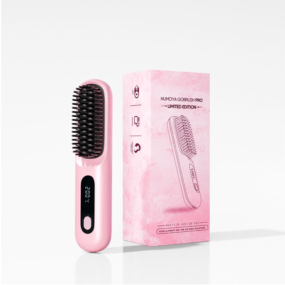 Portable Straightener Brush - GoBrush PRO