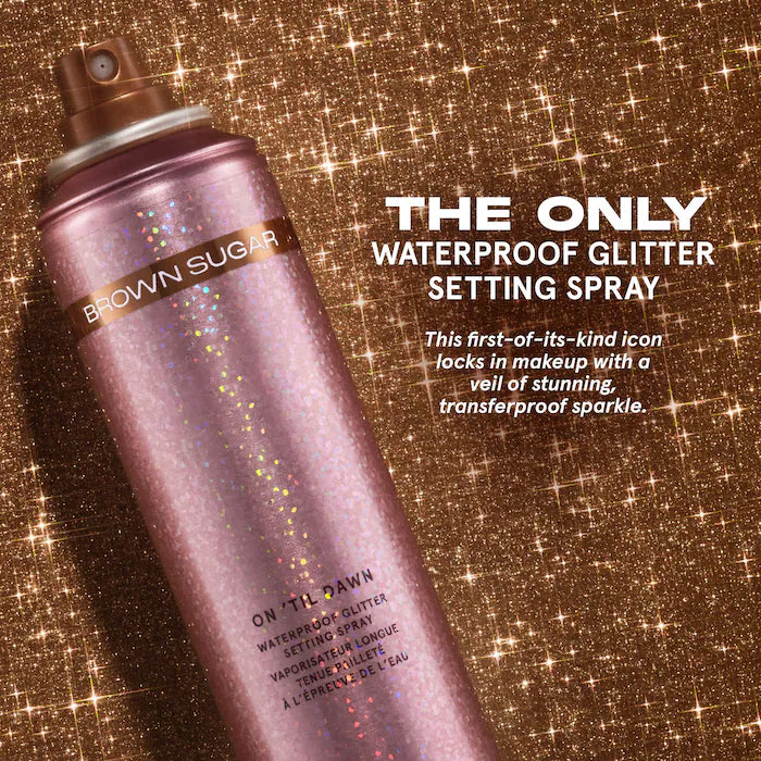 ✨Waterproof Glitter Setting Spray In Brown Sugar