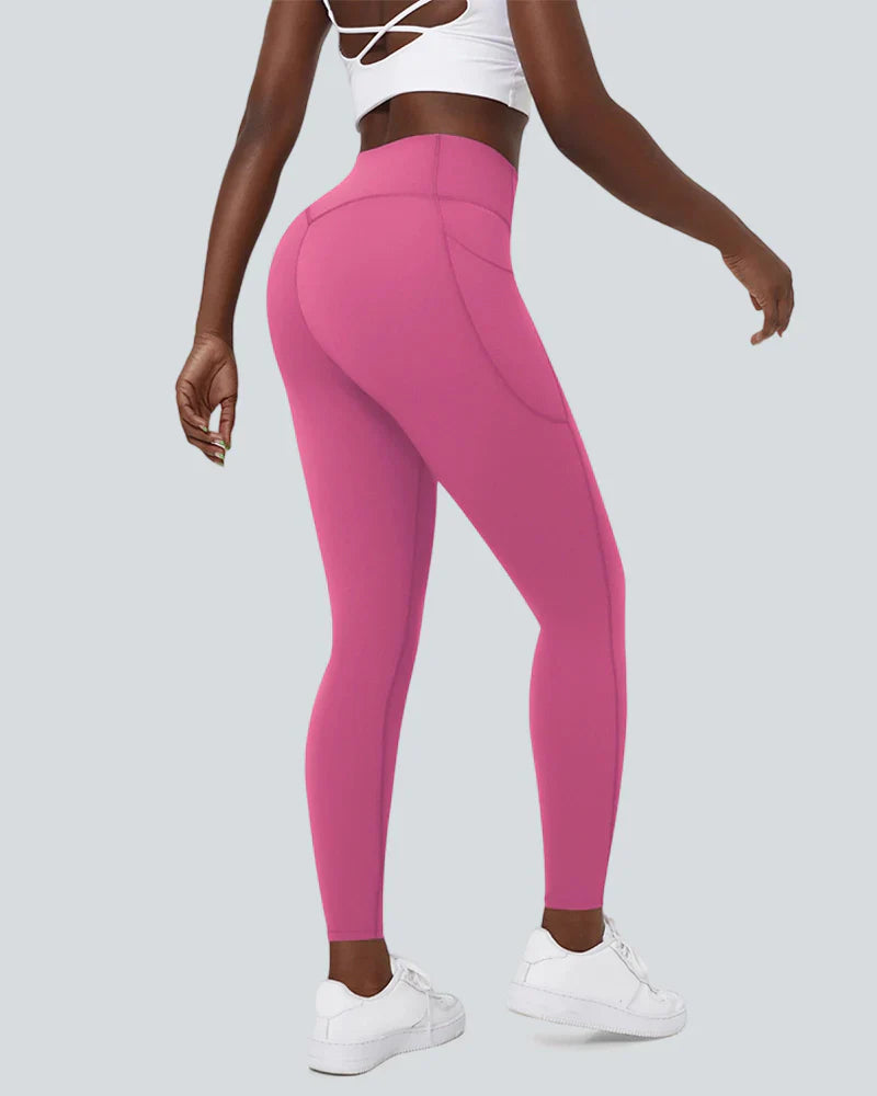 High Waisted Tummy Control Shaping Training Leggings