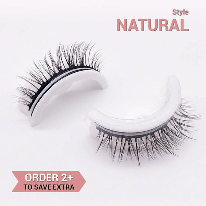 Instant Beauty, No Glue Needed - Reusable Self Adhesive Eyelashes