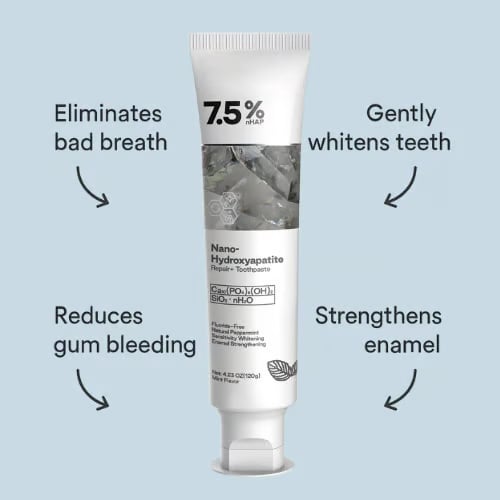 Fluoride-Free Hydroxyapatite Toothpaste 🦷✨🔬