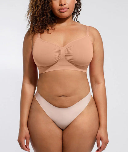 Last Day Promotion 49% OFF🔥Women's Full Coverage Non-Padded Wireless Sculpt Bra💖