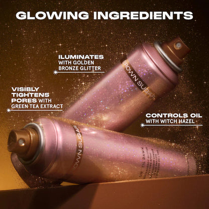 ✨Waterproof Glitter Setting Spray In Brown Sugar