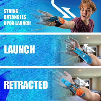 World's First String Launching Webshooter that Glows-In-the-Dark