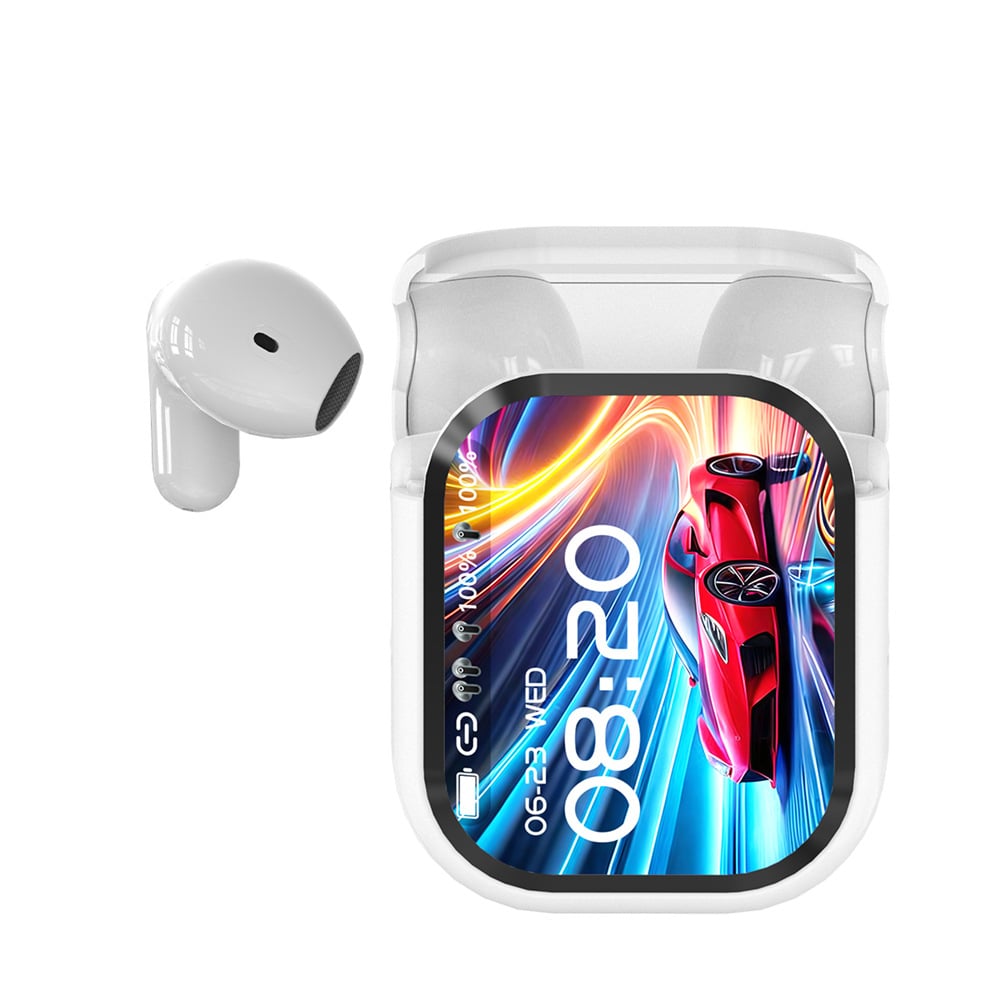 ⏰🔥 Bluetooth 6.0 Earphones LED Display High Fidelity Waterproof Wireless Earphones