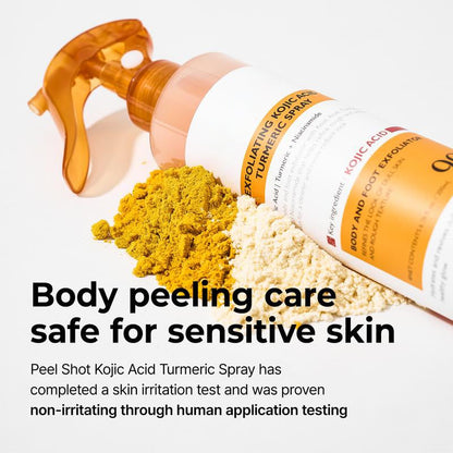 Peeling Shot Keratin Care Kojic Acid Turmeric Spray
