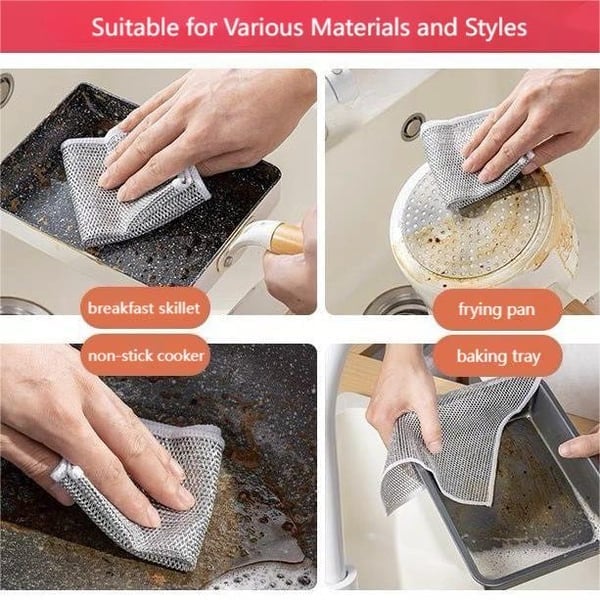 Hot Sale 49%off — Double Stainless Steel Scrubber