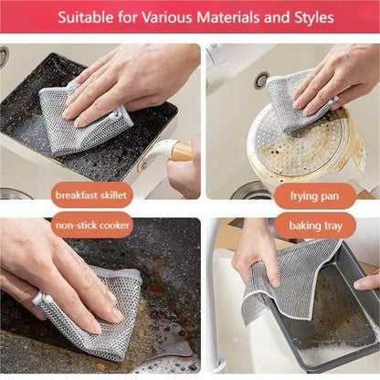 Hot Sale 49%off — Double Stainless Steel Scrubber