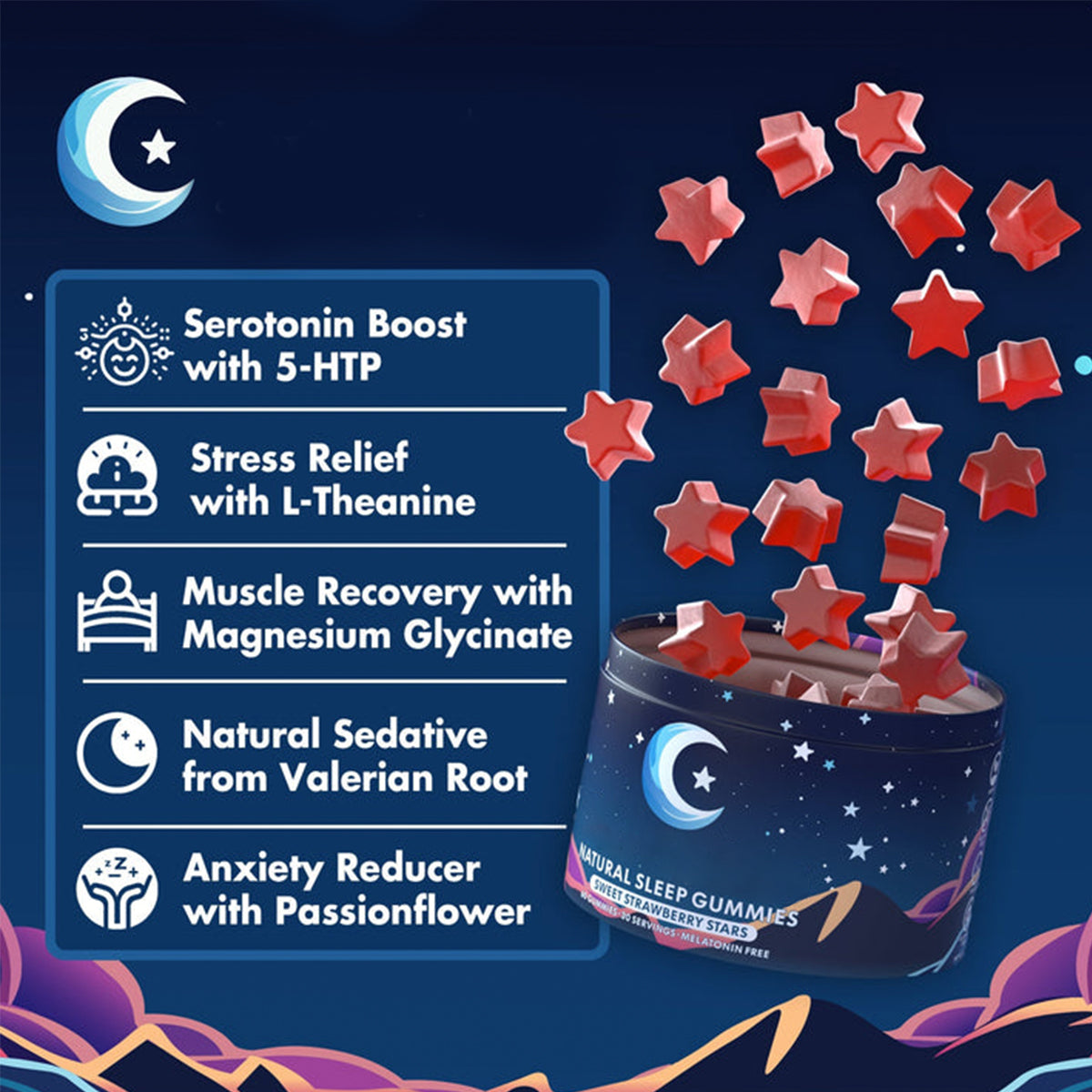 [⚡ Limited Offer! 50% OFF]Femipure Sleeping Gummies