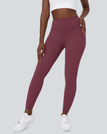 High Waisted Tummy Control Shaping Training Leggings