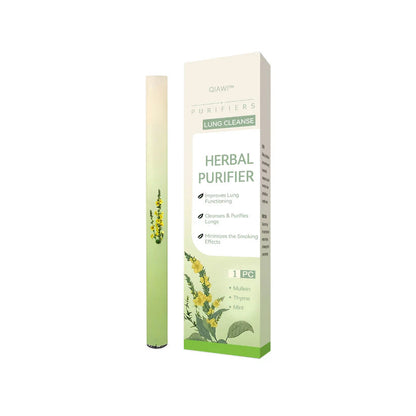 QIAWI™ Mullein Relaxation Stick – Soothes Lungs, Detoxifies, Freshens Breath
