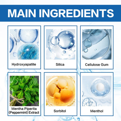 Fluoride-Free Hydroxyapatite Toothpaste