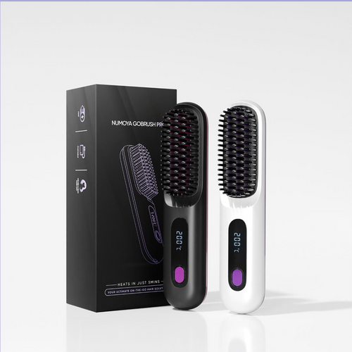 Portable Straightener Brush - GoBrush PRO