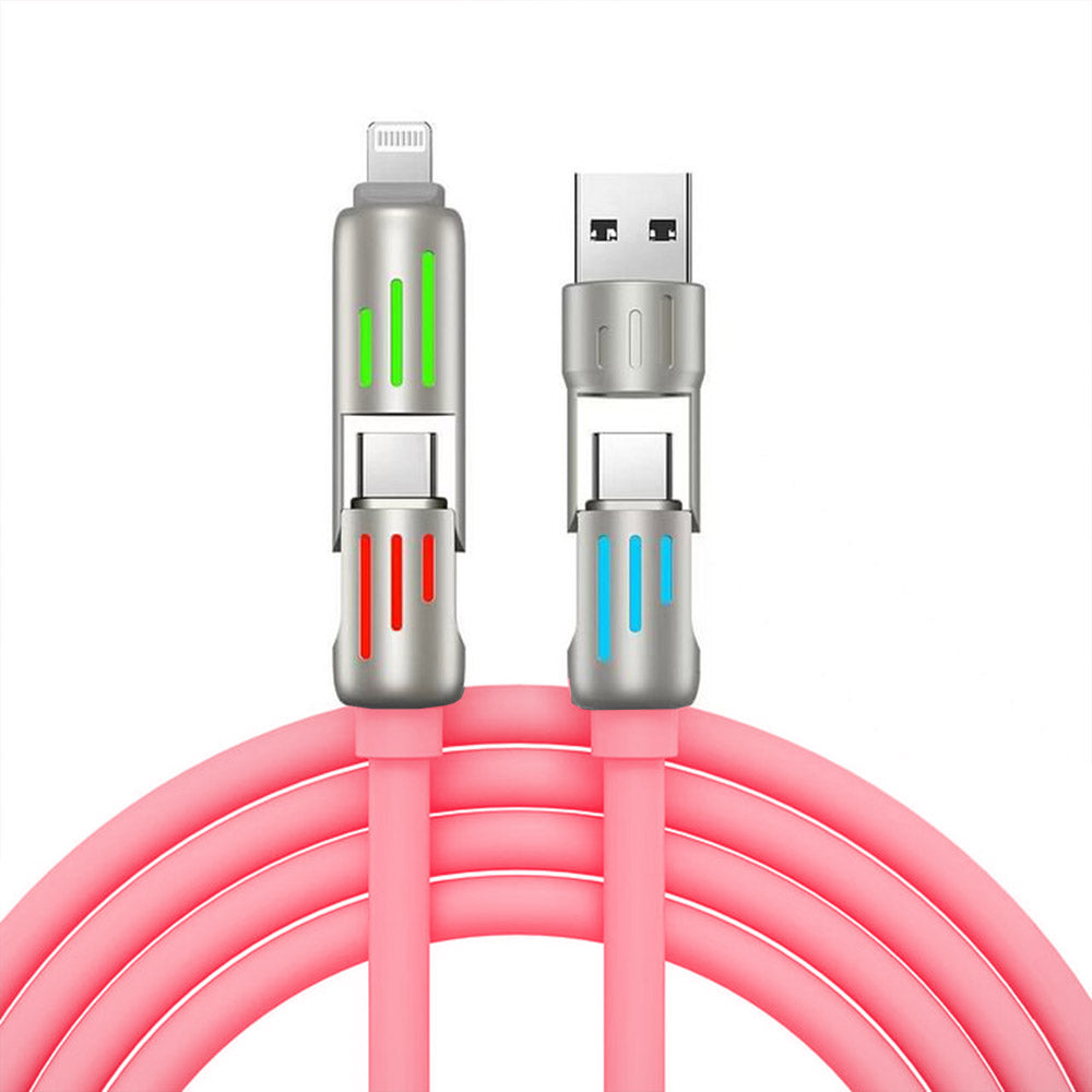 2025 New Year's Sale 49%off🔥Mfish 240W 4-in-1 USB C Cable