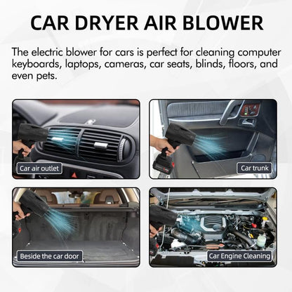 LAST DAY SALE 49% OFF - Turbo Jet Blower, Cordless Turbo Super Power Air Duster