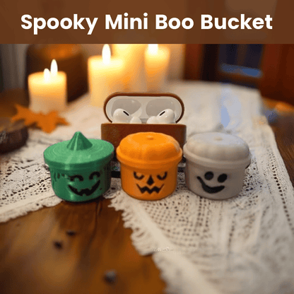 🔥 Spooky Mini Boo Bucket Figurines