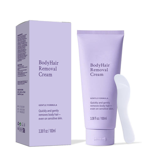 Experience Smooth, Silky Skin✨ Body Hair Removal Cream - For Gentle, Quick Hair Removal!