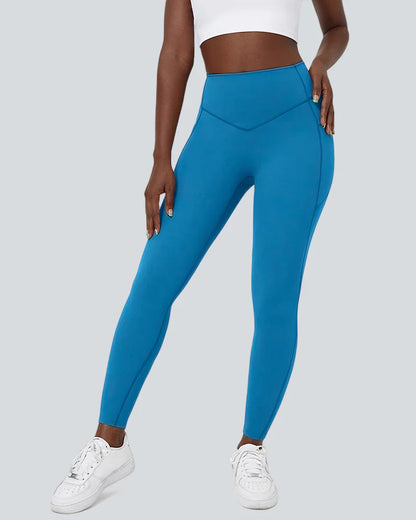 High Waisted Tummy Control Shaping Training Leggings