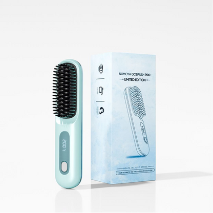 Portable Straightener Brush - GoBrush PRO