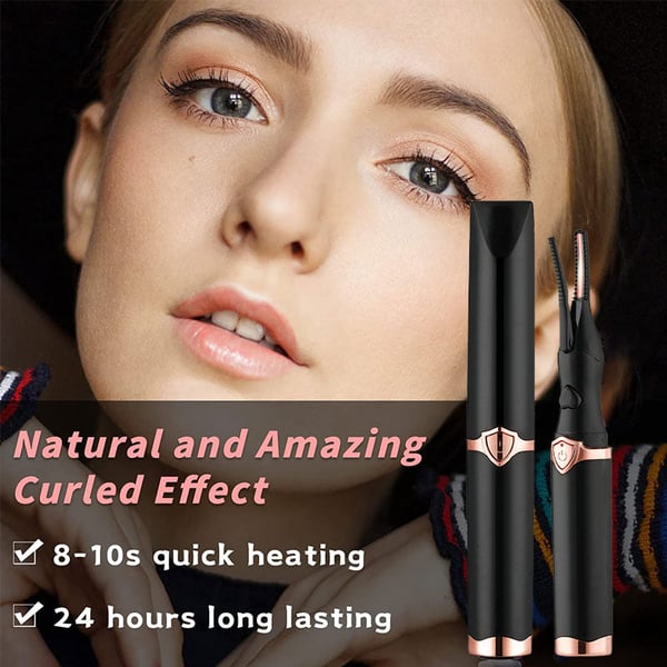 BUY 1 GET 1 FREE | 49% OFF - Rechargeable Heated Eyelash Curler for Quick Heating Curling