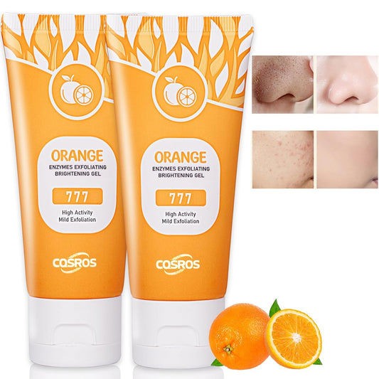 2025 HOT SALE-49% OFF Orange Exfoliating Gel Facial Cleansing Whole Body Scrub Dead Skin Custard