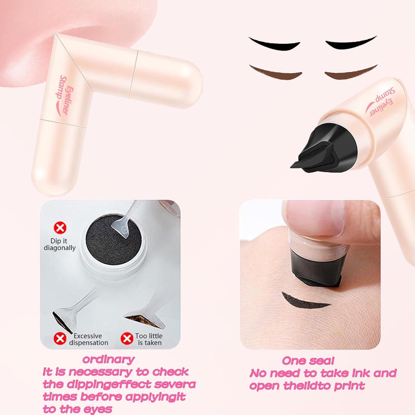 Waterproof Winged Eyeliner Stamp