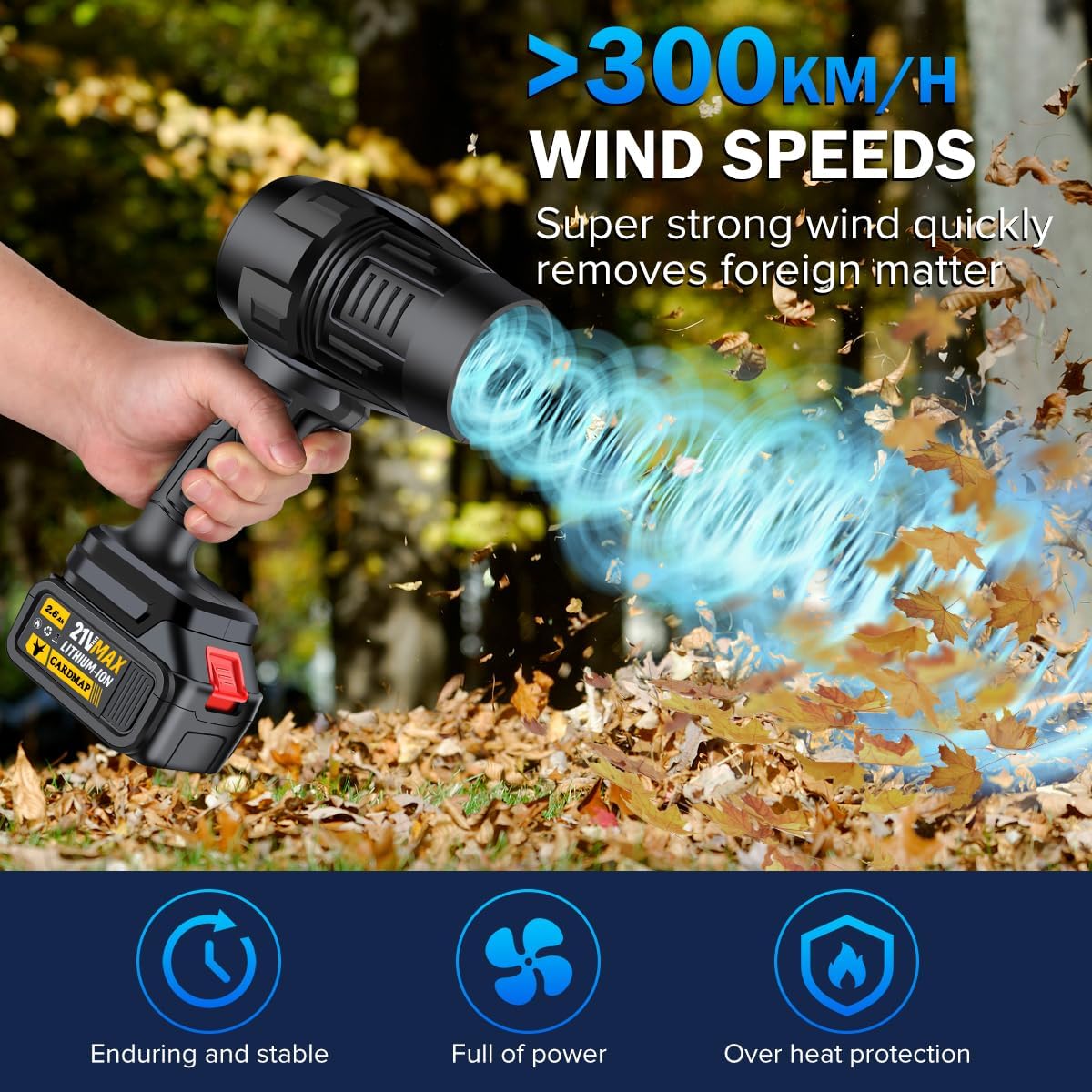 LAST DAY SALE 49% OFF - Turbo Jet Blower, Cordless Turbo Super Power Air Duster